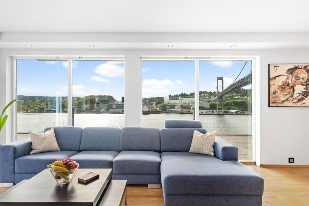 Penthouse Leilighet 200 Kvm Vakker Sjoutsikt. Apartment Bergen Exterior photo